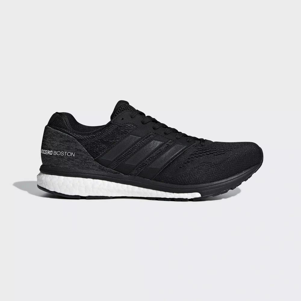 Adidas Adizero Boston 7 Tenis Para Correr Negros Para Hombre (MX-20020)